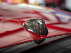 Alfa Romeo Giulia Antenna Cover - Carbon Fiber - Feroce Carbon